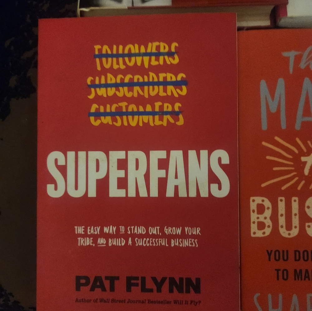 Superfans by Pat Flynn Book